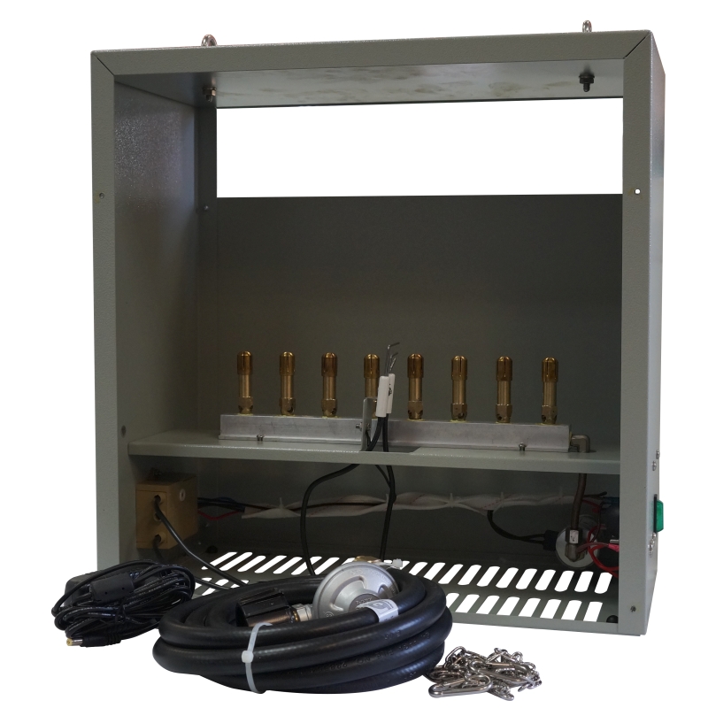 Generador de CO₂ LP de 8 Quemadores de Pure Factory