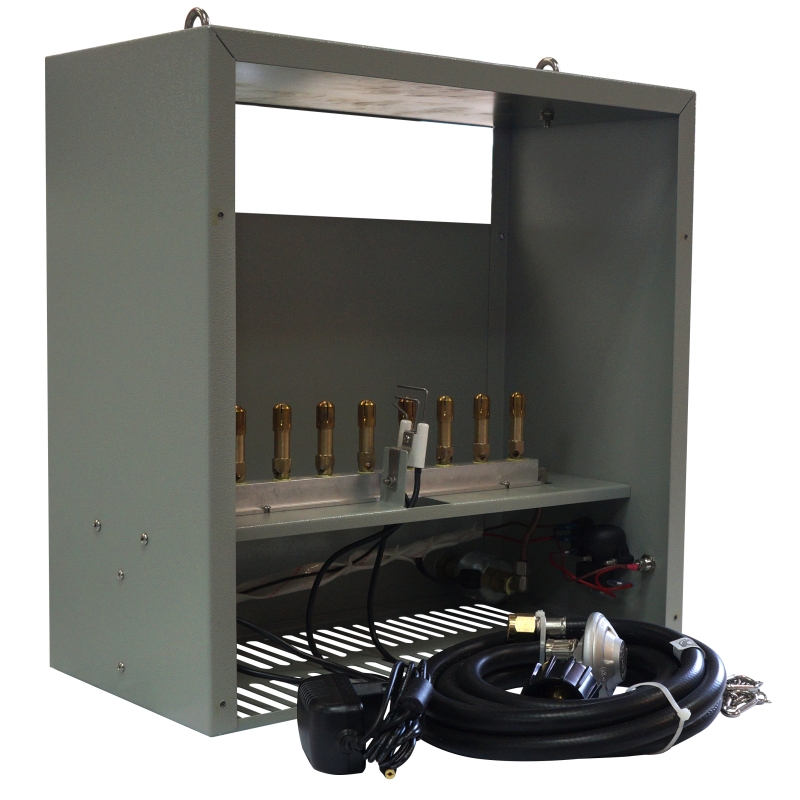 Generador de CO₂ LP de 8 Quemadores de Pure Factory