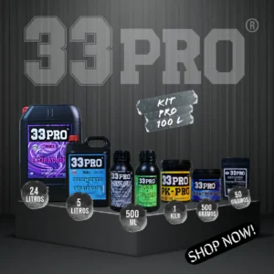 KIT 100 LITROS PRO 33PRO