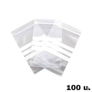 Bolsa  Plastico Autocierre 12 X 18 Cm. (100 U.)