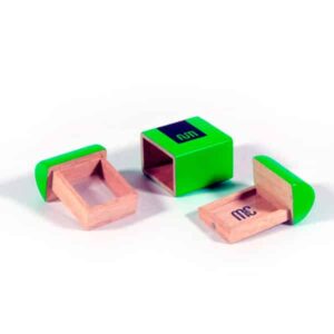 Caja Curación Fum Pocket Verde 9 X 5 X 3,5 Cm.