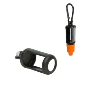 Porta E-Liquid 10Ml De Silicona Con Mosquetón