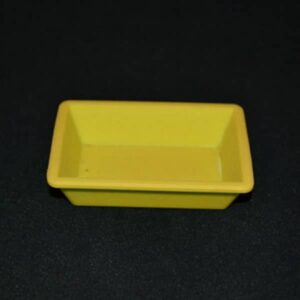 Bandeja Silicona Pequeña Rectangular Amarilla Nogoo