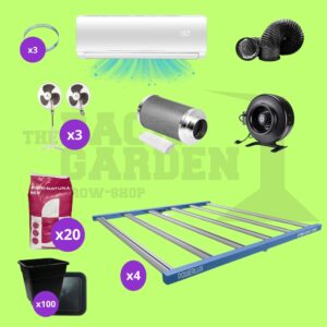 Kit de cultivo completo 4 Street Light 720w Powerlux