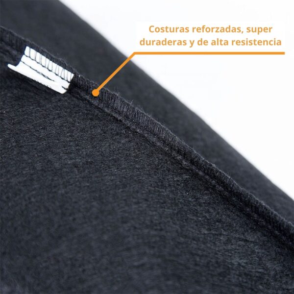 Maceta de Tela Dutch Masters Redonda Negra