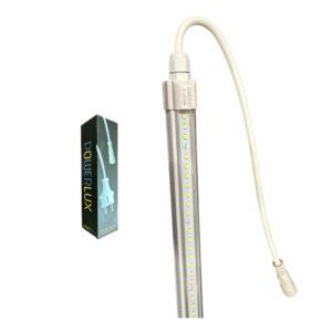 Kit LED para cultivo interior con tubo Clone 24W y cable Powerlux