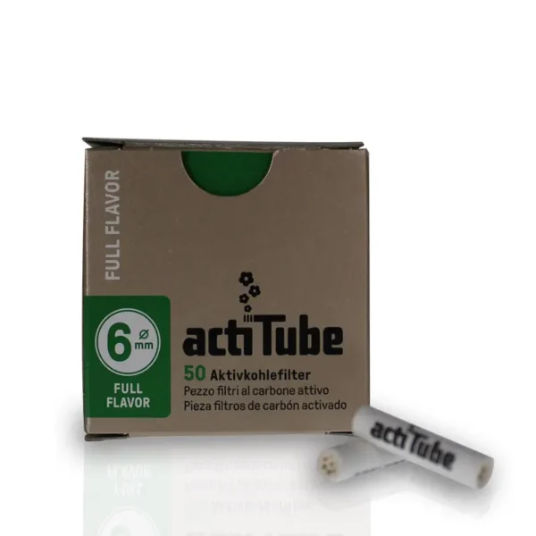 Filtros ActiTube Extra Slim 6mm (50 unidades)